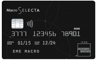 Selecta American Express Icon Tarjeta de Crédito 